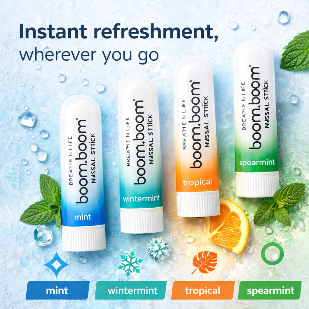 Refreshing nasal decongestant