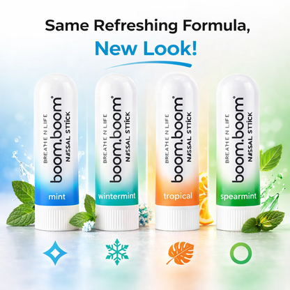 Refreshing nasal decongestant